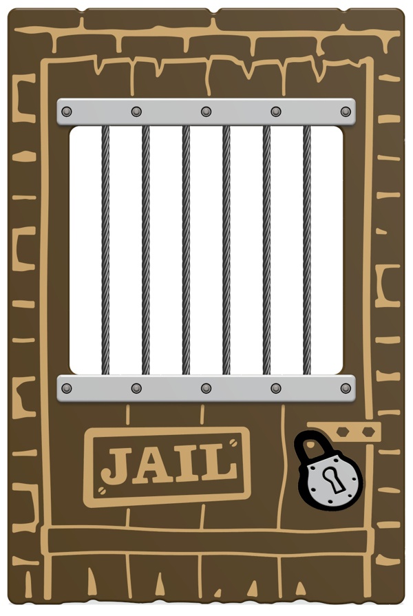 Wild West Jail Play Panel